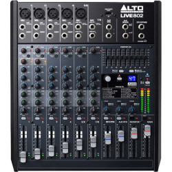 Consoles de mixage Alto Professional LIVE802