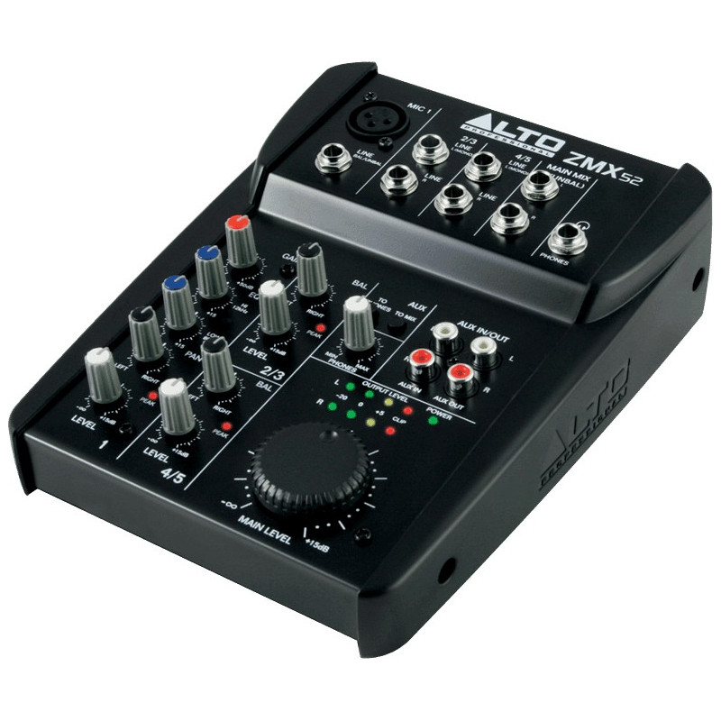 Consoles de mixage Alto Professional ZMX52