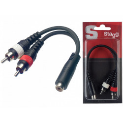 Cables audio Stagg YC-0,1/1CF2CH