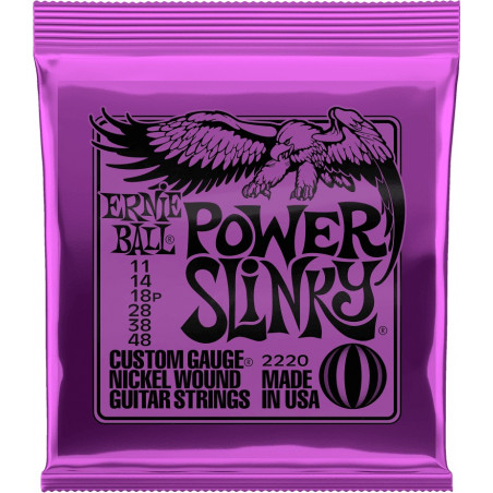 Cordes pour guitares électriques ERNIE BALL 2220