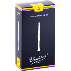 Anches pour clarinette Vandoren CR102