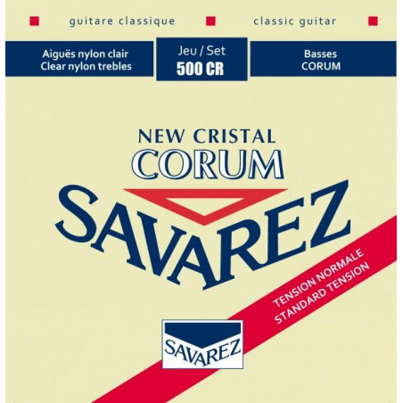 Cordes pour guitares classiques Savarez New Cristal Corum