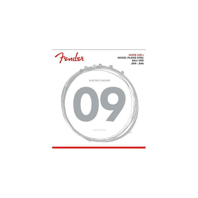 Fender Super 250s string set electric